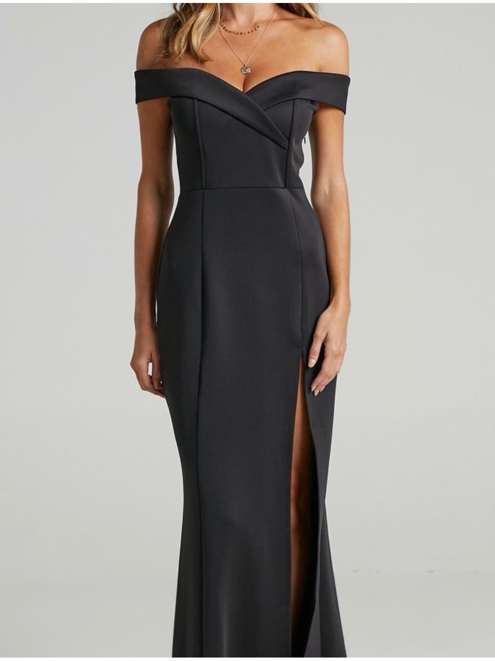 Showpo One for the Money Dress - Black Size 12